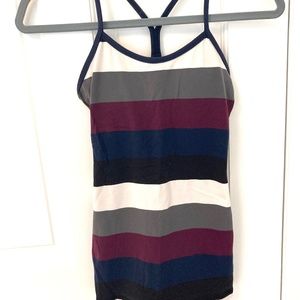 LULULEMON Y Striped Tanktop